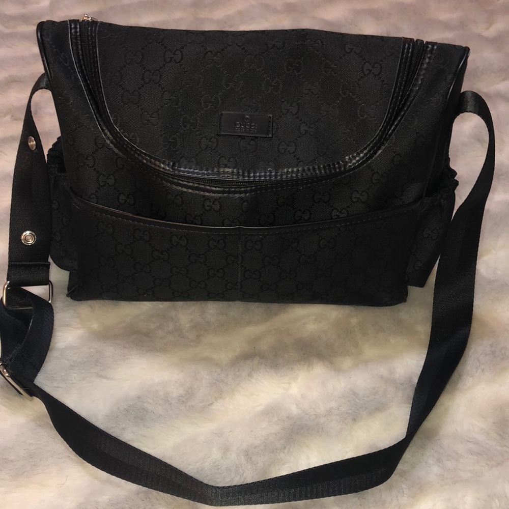 Beautiful Gucci diaper bag